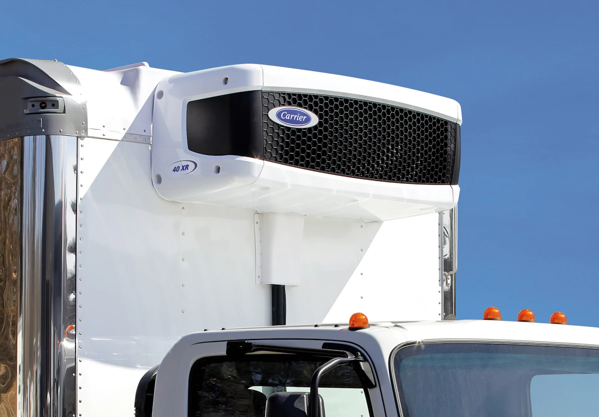 Carrier Transicold's new XR engineless reefer units for straight trucks ...