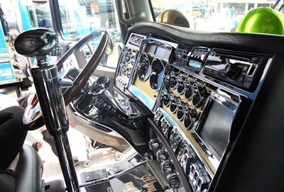 View of the bandit's dash