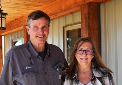 John and Brenda McGee of John McGee Trucking