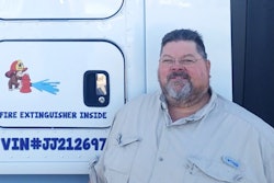 Matthew Mickenberg and his Kenworth T680