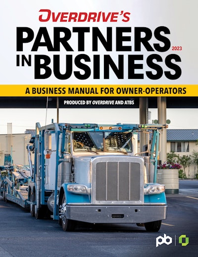 overdrive's partners in business 2023 business manual for owner-operators