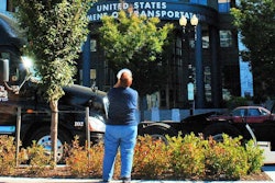 Protest outside DOT headquarters