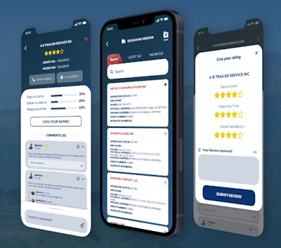 Truck'N Truck Network app screenshots