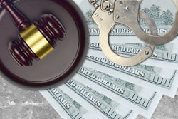 gavel handcuffs cash
