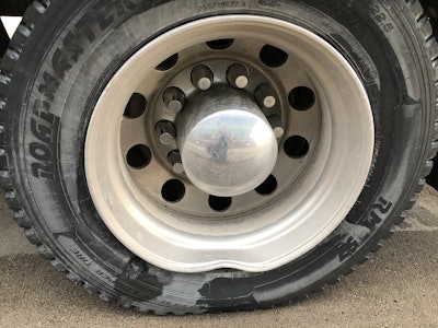 roadcheck bent rim