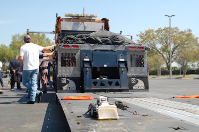 toy loader on Trail King deck