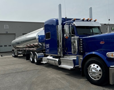 For his recent move back to running with his authority, the 2023 Polar fuel-haul, four-hole, 9,500-gal. trailer is his most recent purchase, likely his last for quite a time.