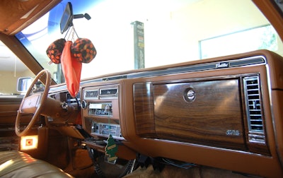 Cadillac Deville interior