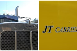 CAP Trucking and JT Carriers logos, side by side