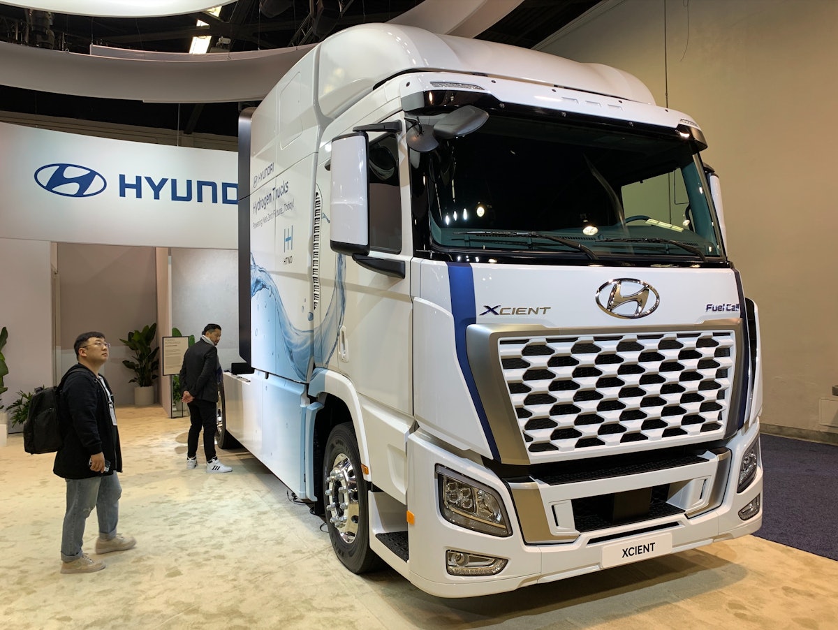 Hyundai bringing hydrogen fuel cell truck to the U.S. Overdrive