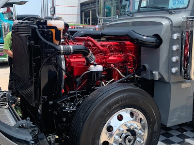 Trucks on-hand for Peterbilt's 2023 'Pride & Class' truck show