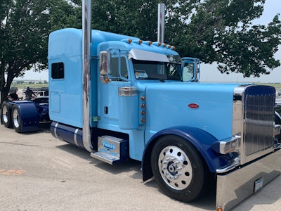 Trucks on-hand for Peterbilt's 2023 'Pride & Class' truck show