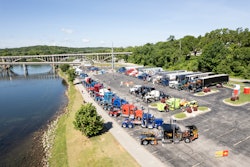SuperRigs 2022 drone shot
