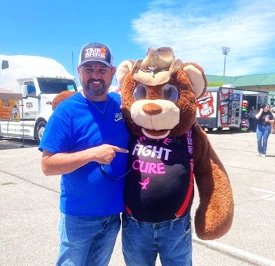 Tony Justice with Robert 'Boogie' Barnett