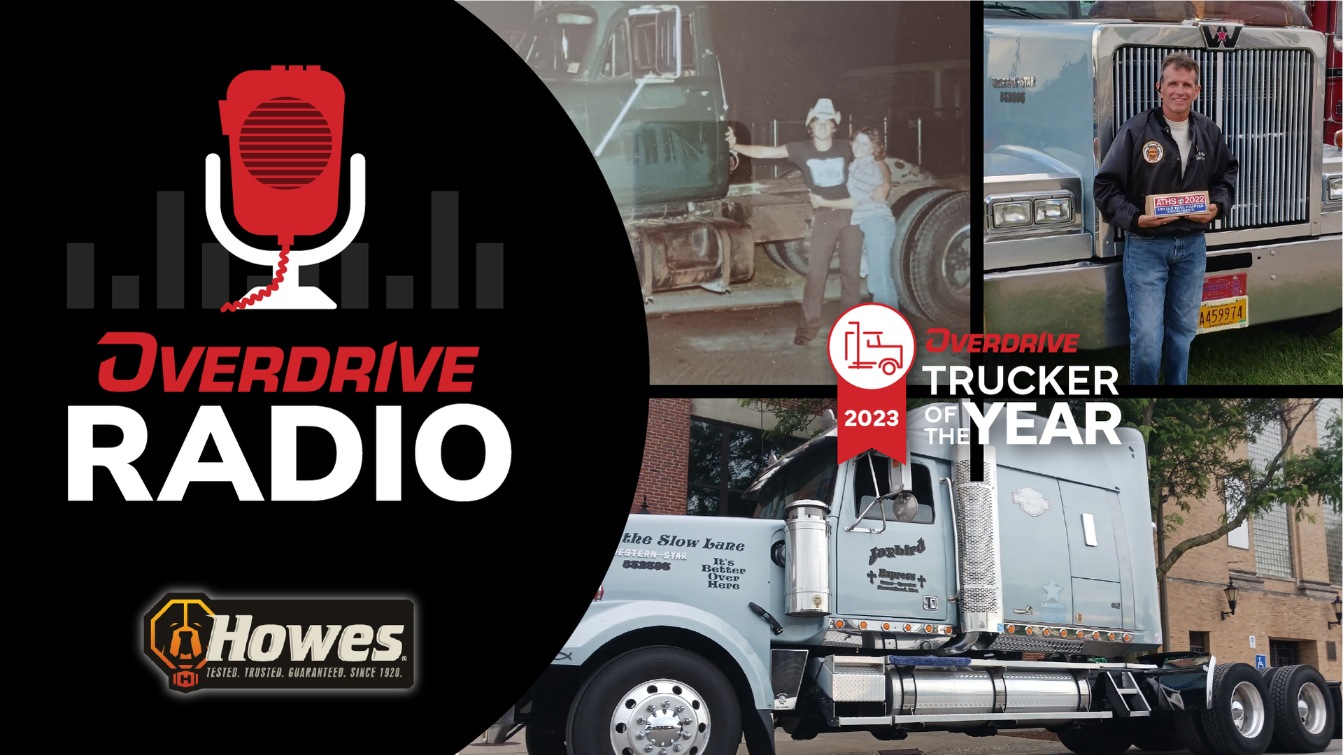 overdrive radio podcast with trucker of the year 2023