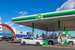 BP and TA co-branded gas station