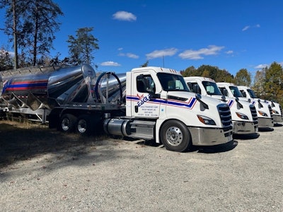 Eagle Transport trucks