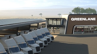 Greenlane electric truck charging