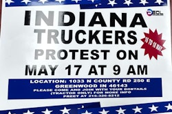 Indiana truckers protest