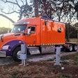 Mark and Holly O'Donnell's Kenworth t880 big bunk