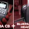 cobra cb + blueparrot headset