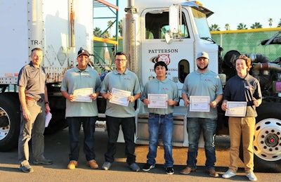 Dave Dein of Patterson High School with students