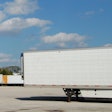 reefer trailer at dock