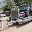 Peterbilt pontoon boat