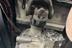 DT12-DA transmission with little clearance space for PTO