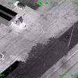 Infrared video footage of trucker tackling fleeing suspect