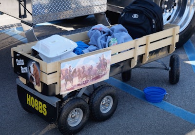 Wagon for Jason Earlywine's Basset hound