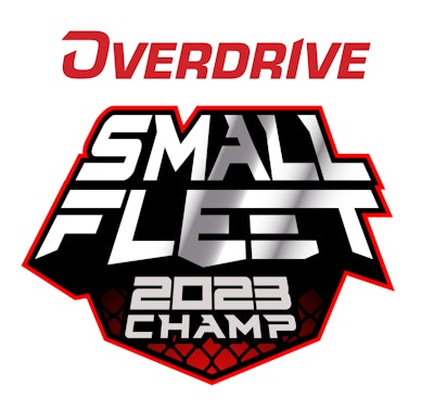 Overdrive Small Fleet Champ 2023 logo