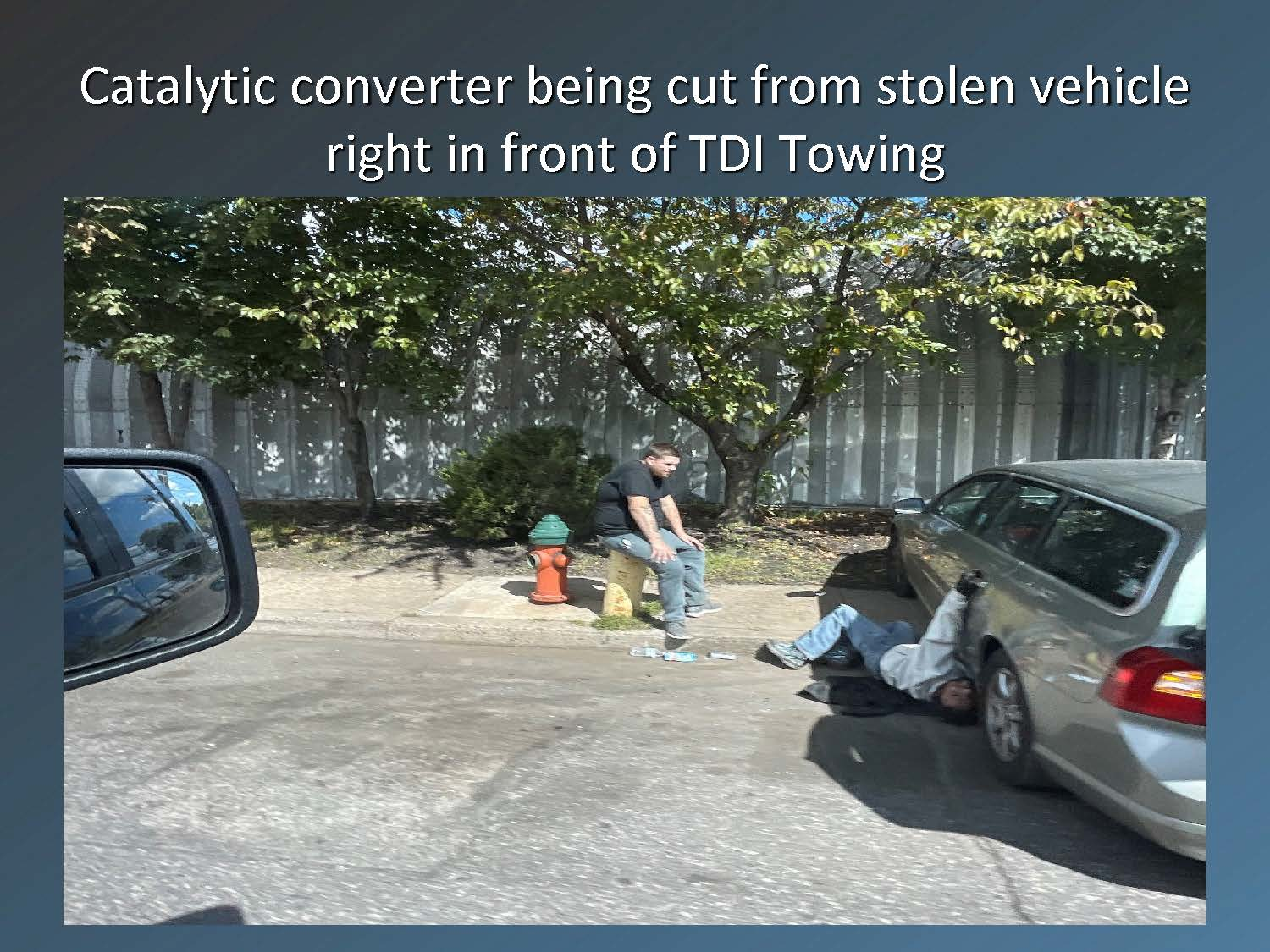 TDI Towing's catalytic converter theft ring busted