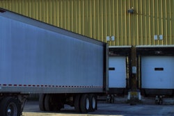 truck backing to dock