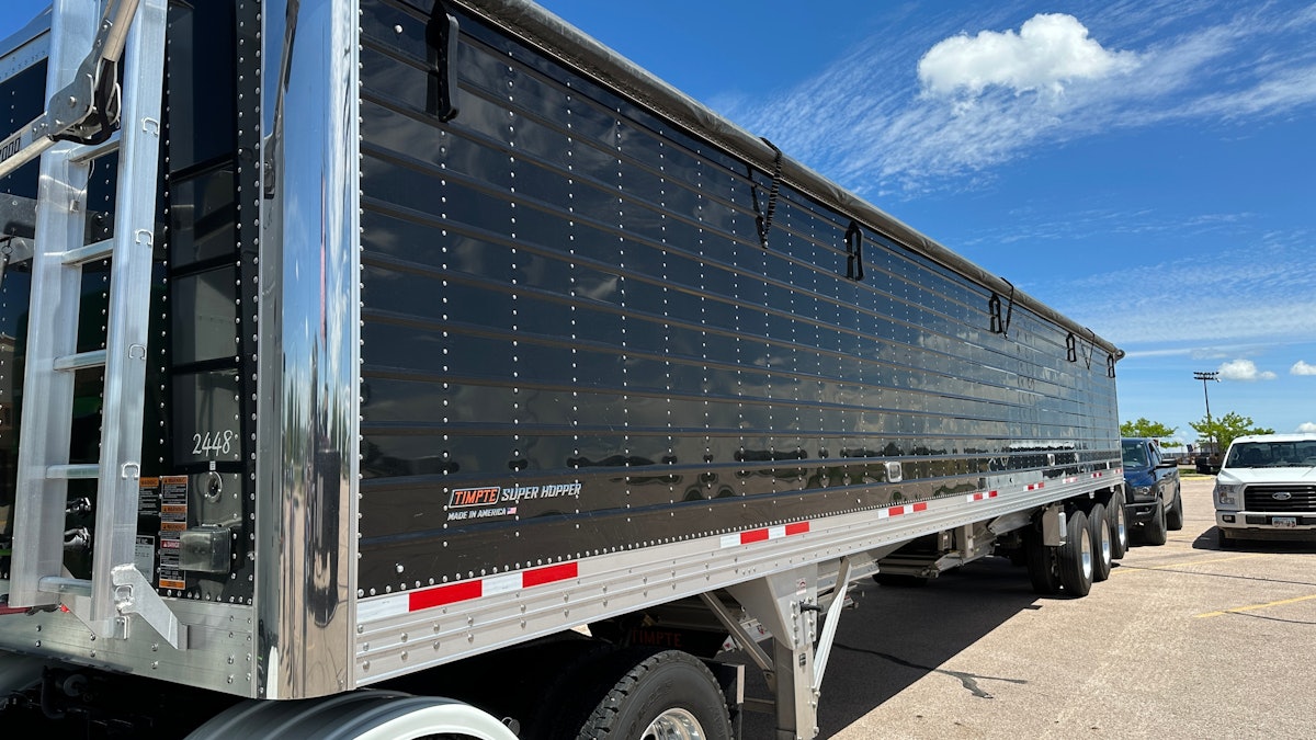 patty Wyoming-based hauler's Peterbilt hauls livestock feed | Overdrive