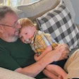 Sam Cole with his grandson Josh