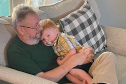 Sam Cole with his grandson Josh