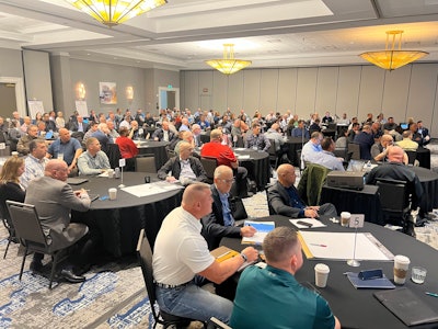 Attendees gathered at CVSA's Level 8 inspection forum