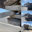 load securement dump truck fail