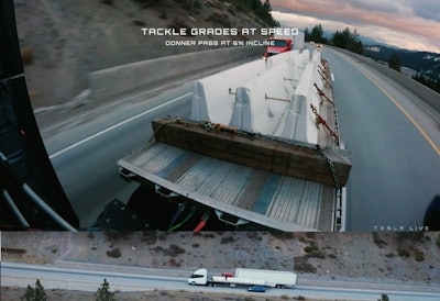 tesla semi donner pass