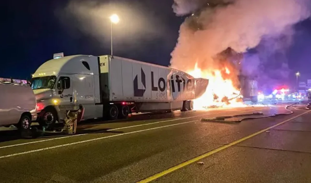 Truck driver watching TikTok at time of deadly crash, cops say