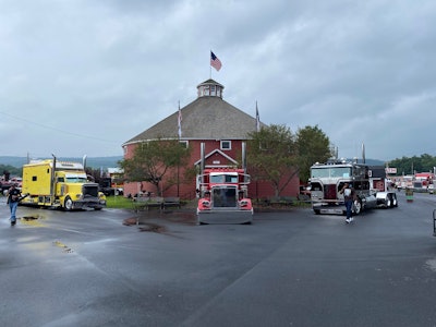Gear Jammer truck show entrance