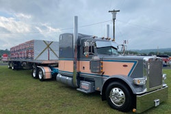 peterbilt gearjammer truck show