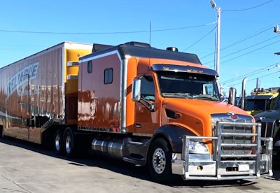 Owner-op Philip Hankins, leased to Reliable Carriers, is in the process of installing a four-camera FalconEye system on his truck (pictured) for a more comprehensive record of what’s happening around him. Like the vast majority of owner-operators, though, he won't be using any in-cab camera.