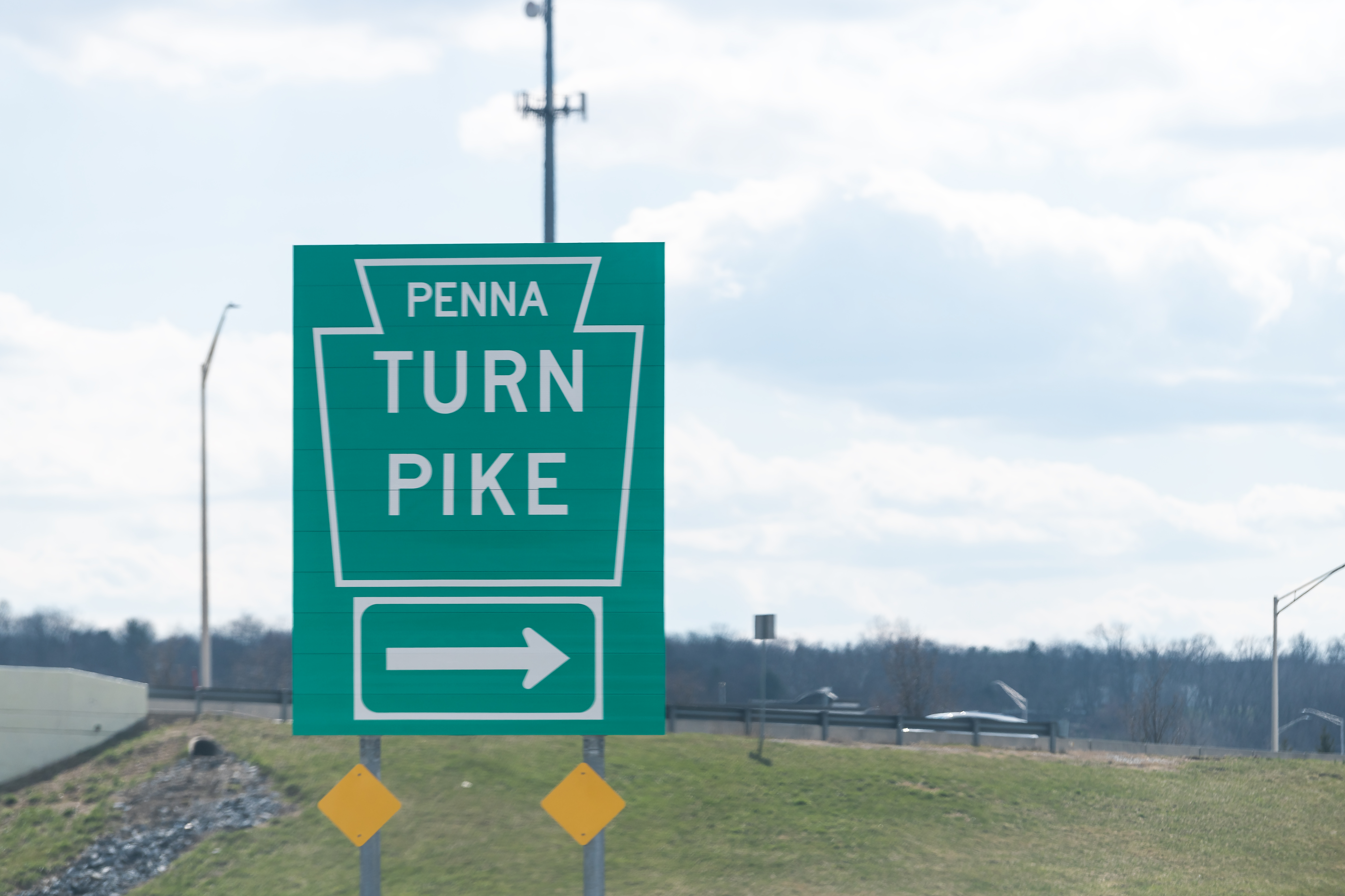 Pennsylvania Turnpike sign