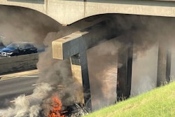I-85 Montgomery bridge damage truck fire
