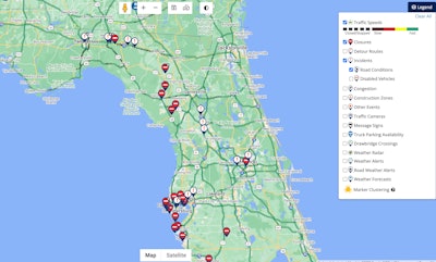Florida Roads Closed