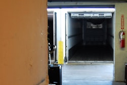 Loading Dock Open Empty Dry Van