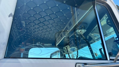 Jake Bast window etching