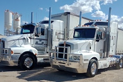 David Boulton's 1998 Kenworth T601 and 2005 Kenworth T604